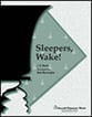 Sleepers Wake Handbell sheet music cover